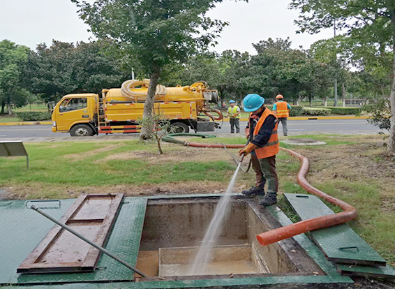 萨嘎化油池清理
