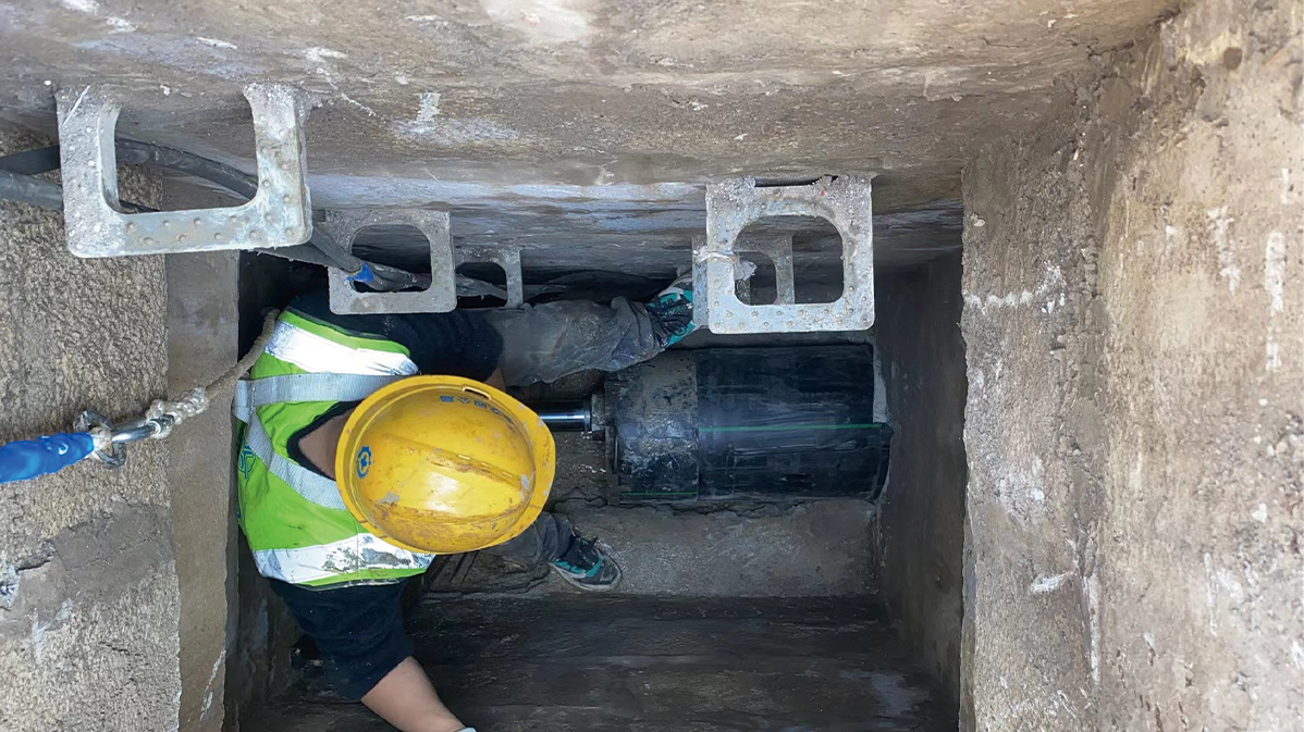 萨嘎HDPE短管内衬法